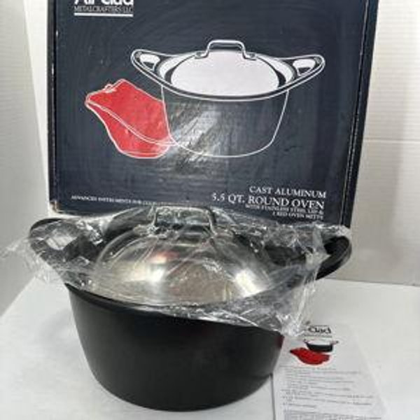 All clad 5.5qt aluminum pot