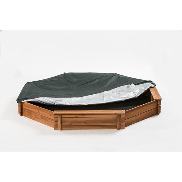 Creative Cedar Designs Octagon Wooden Sandbox 6.5' x 6.5'
