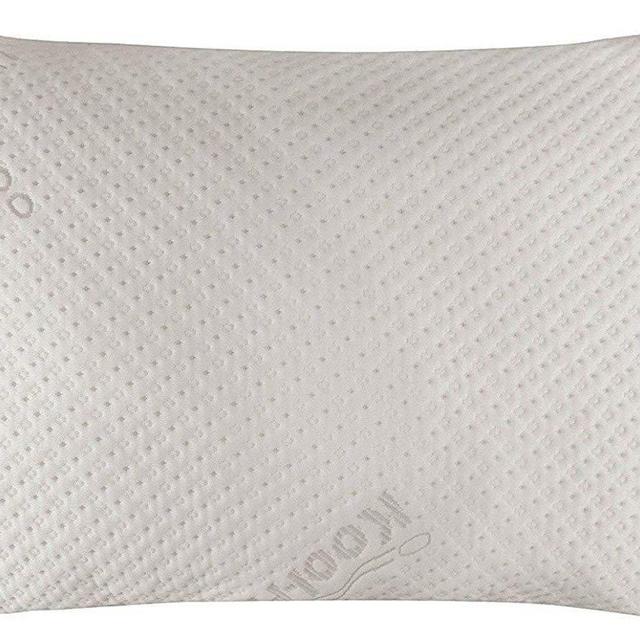 Snuggle-Pedic Bamboo Shredded HypoAllergenic Memory Foam Pillow (Queen)