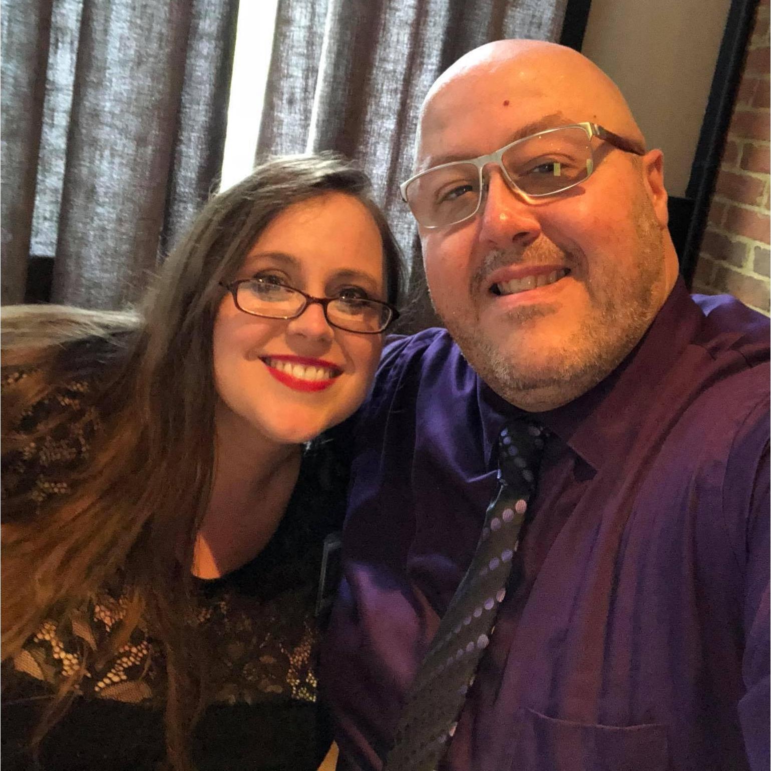 Bethany and Rick at her 20th High School Reunion