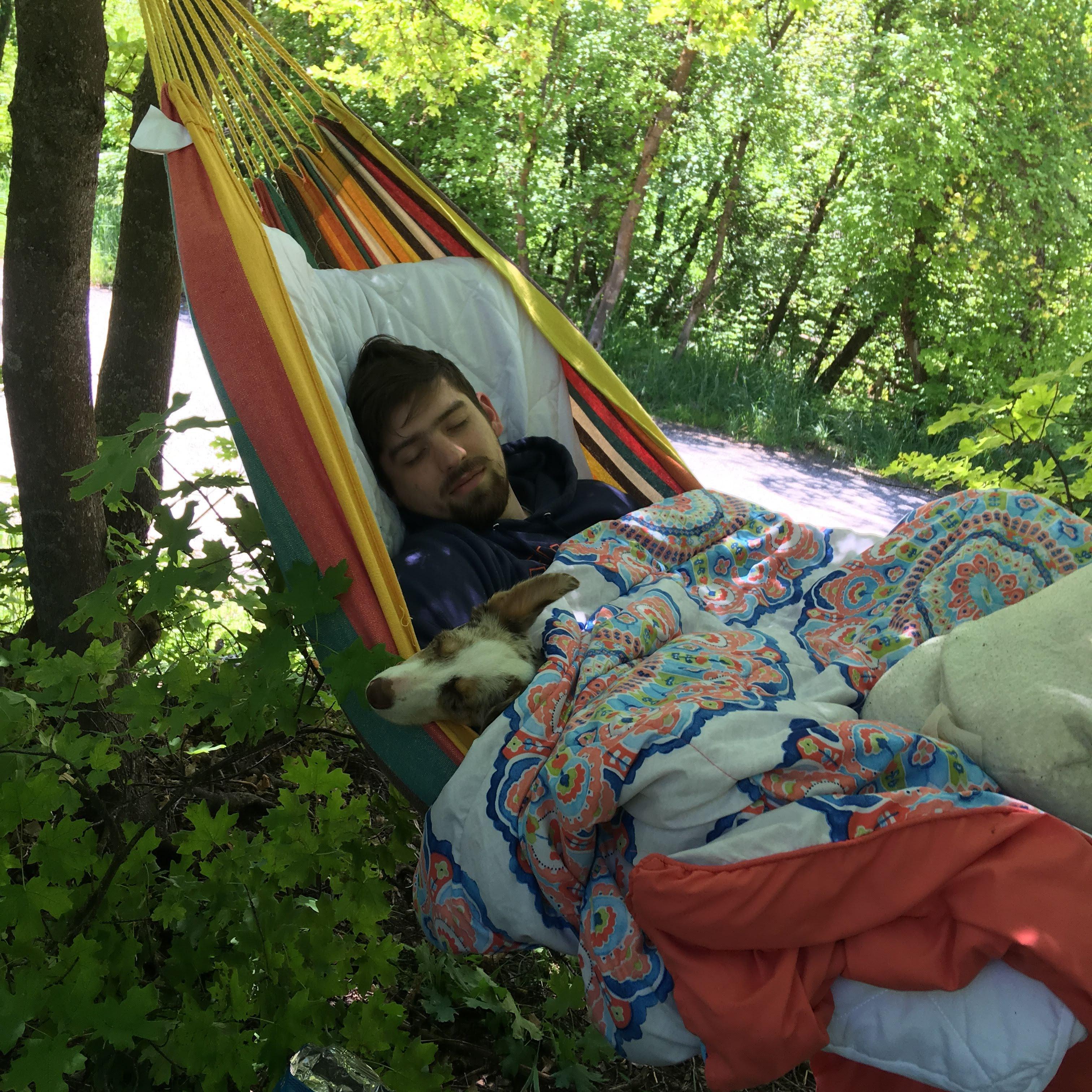 6/2/18 - Camping (and napping) in the Wasatch Mountains!