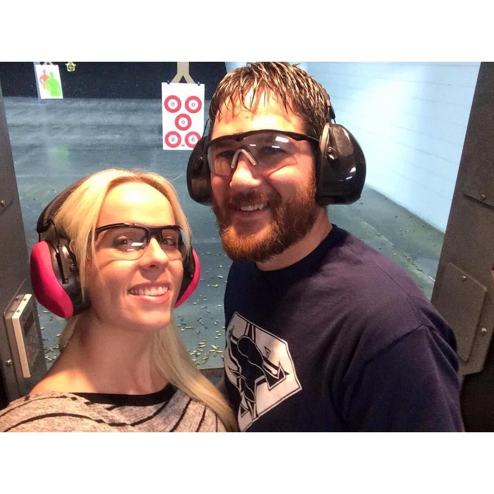Valentine's date at the gun range
& My 1st time ever! 
2/2016