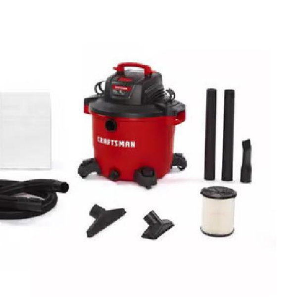 Craftsman 16 gal. Corded Wet/Dry Vacuum 12 amps 120 V 6.5 HP