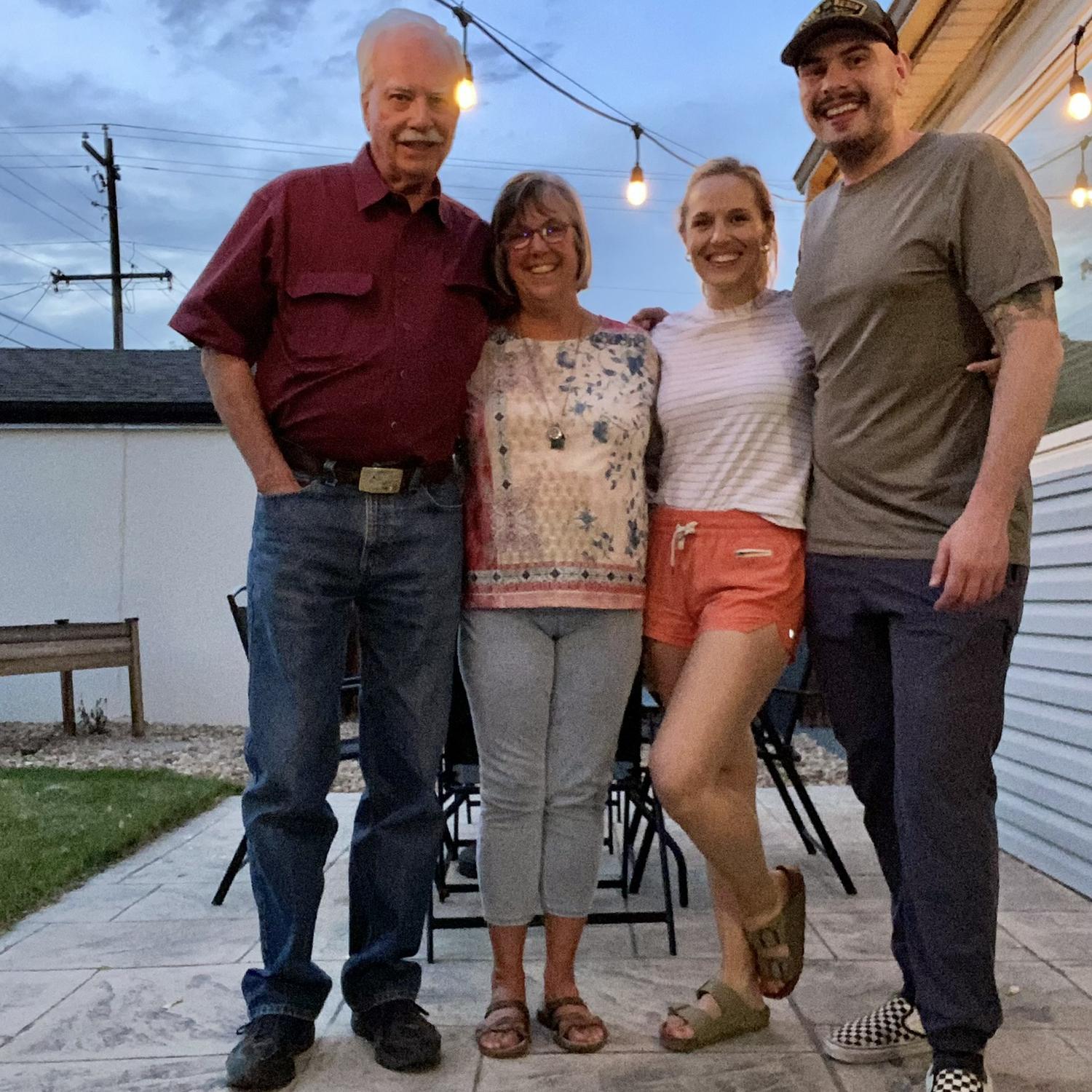 Sunny & Bob visiting from the Western Slope.