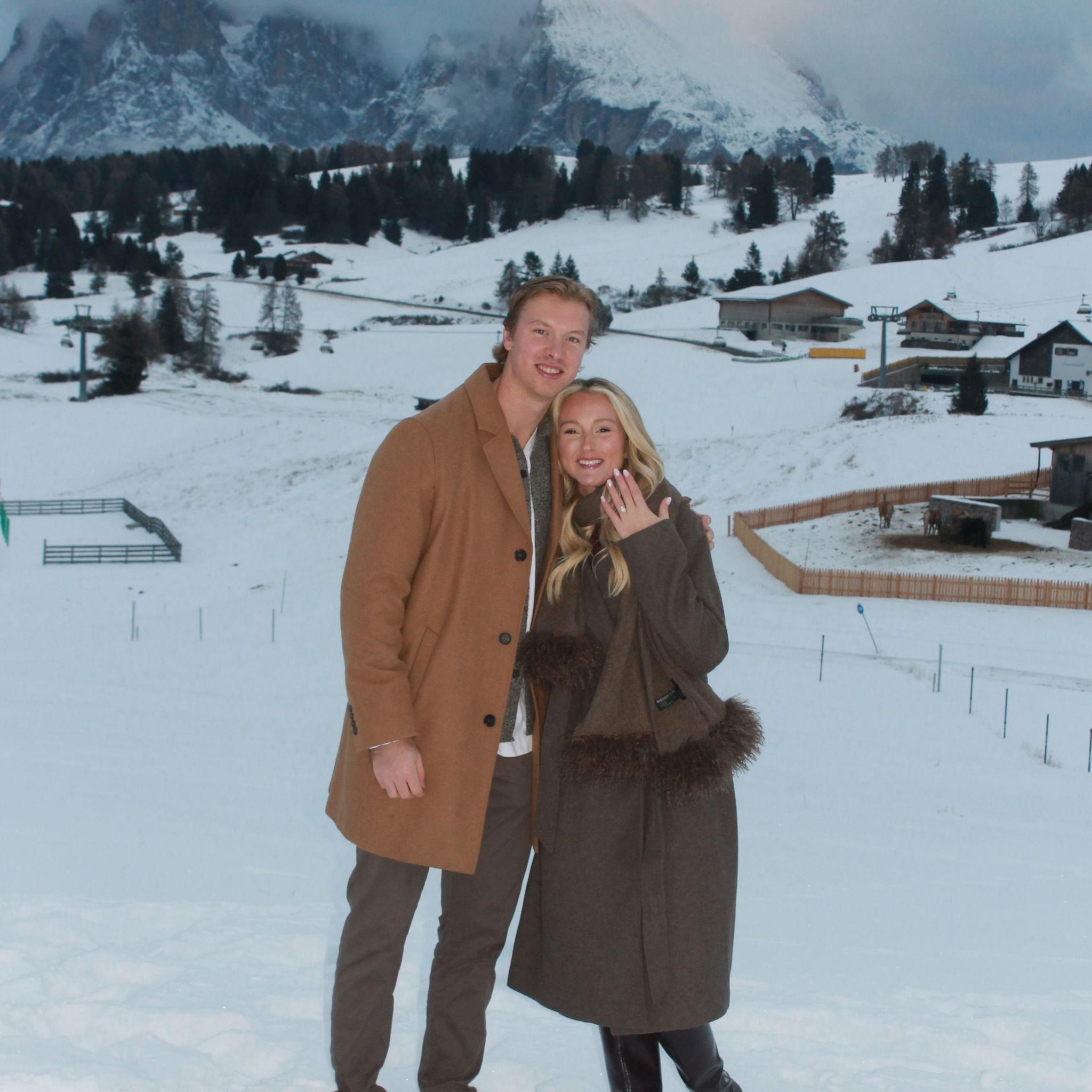 Our engagement in Northern Italy at Alpe di Siusi! 12.02.25