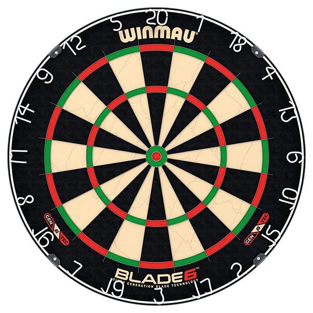 Winmau Blade 5 and Blade 6 Bristle Dartboards - Winmau Blade 6 Triple Core Bristle Dartboard