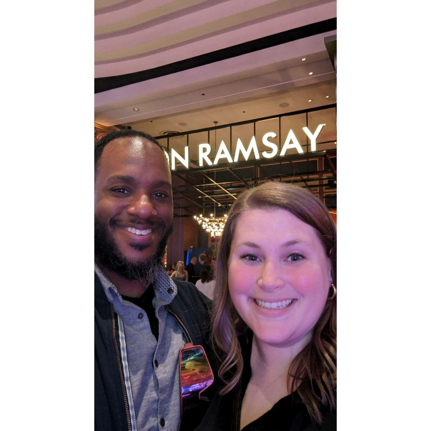 Vegas to see Adele and we had to try a Gordon Ramsay restaurant!