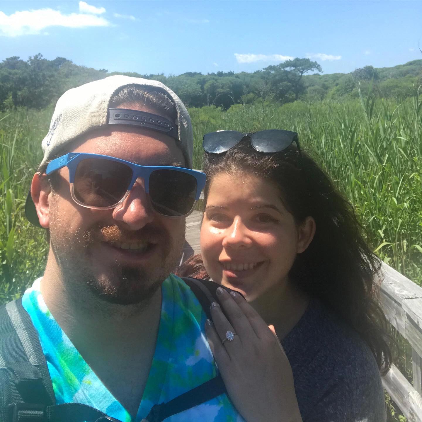 Engagement on Fire Island July 2020