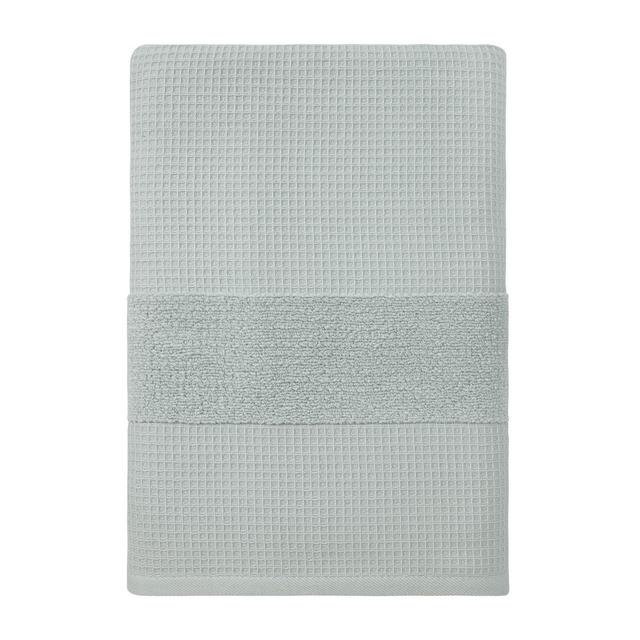Haven™ Organic Cotton Waffle & Terry Bath Sheet in Sky Grey