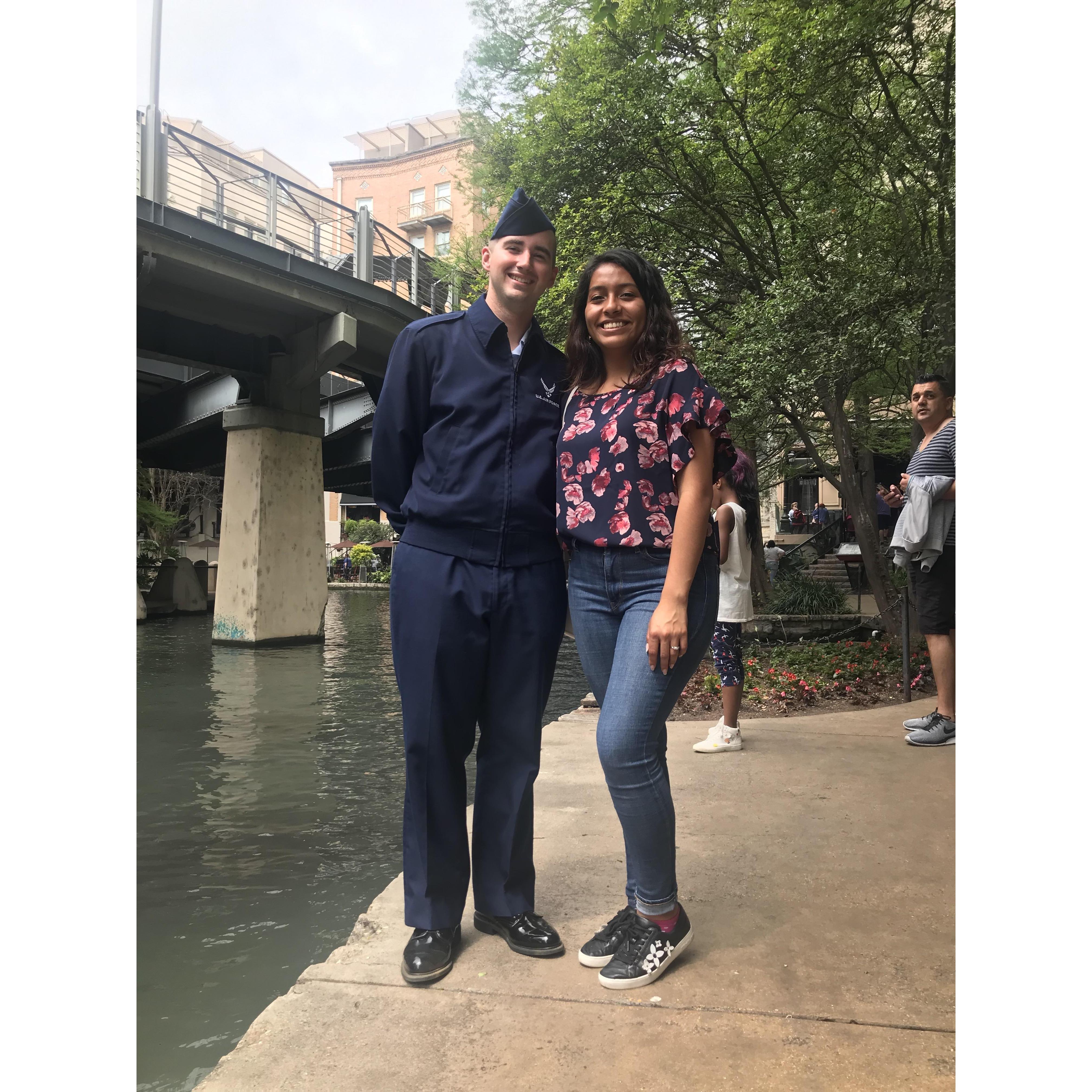 Out and about in Texas after Austin's Graduation!