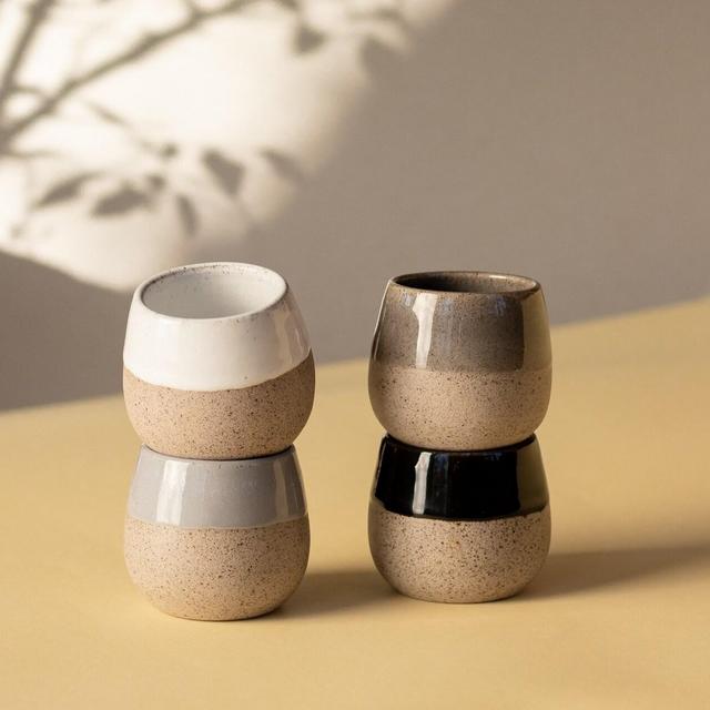 4 Espresso Cups in Different Colors | Set...