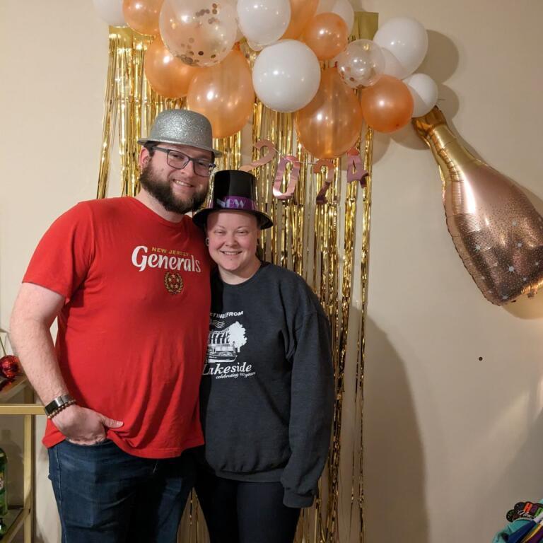 Our first NYE party :)