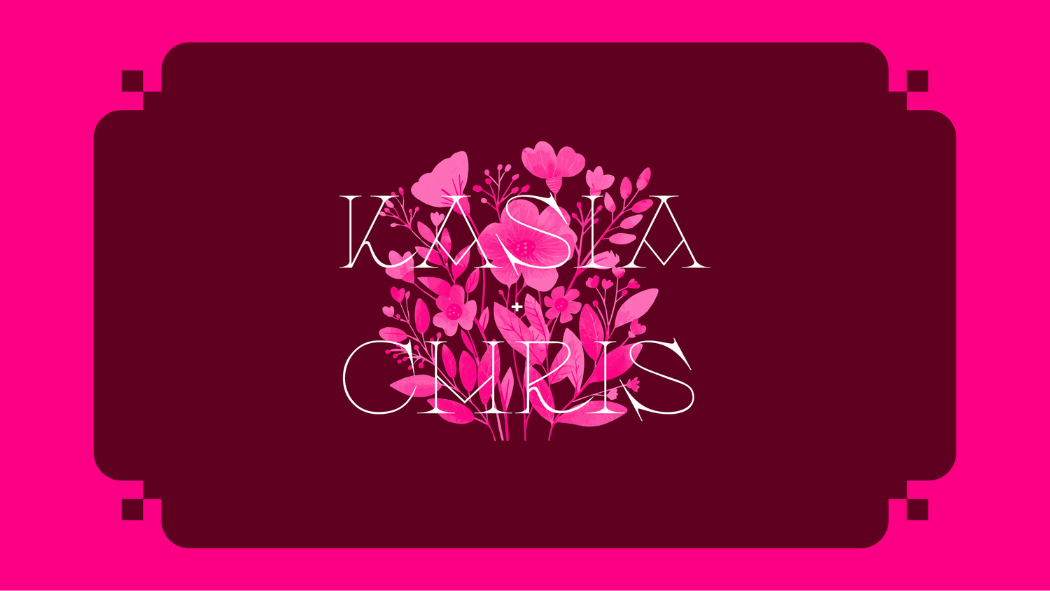 The Wedding Website of Kasia Wojcik and Chris Collicott