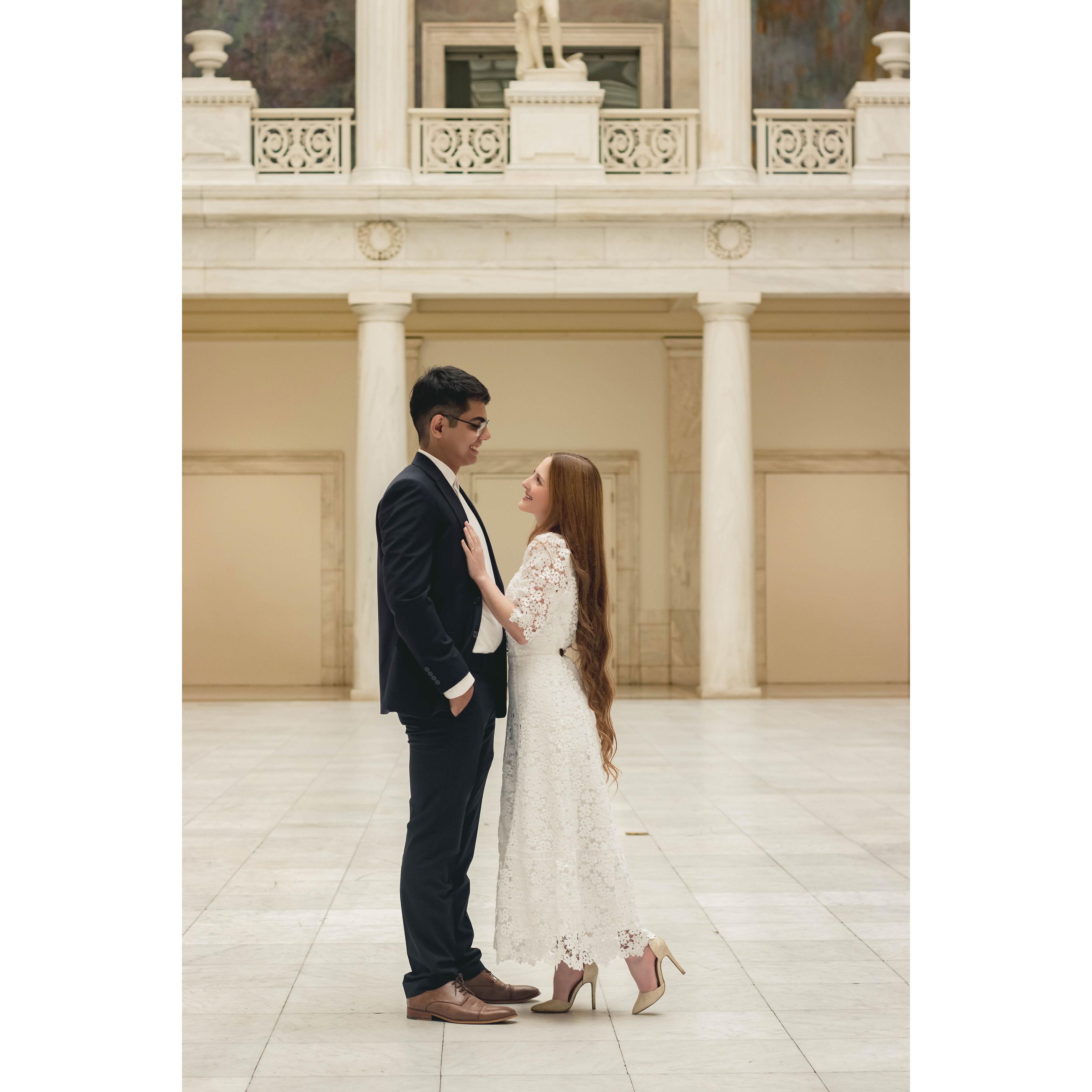 Aguardamos com fé e alegria o nosso tão esperado casamento, certos de que estamos prestes a contemplar mais uma das preciosas promessas de Deus se realizando em nossas vidas.