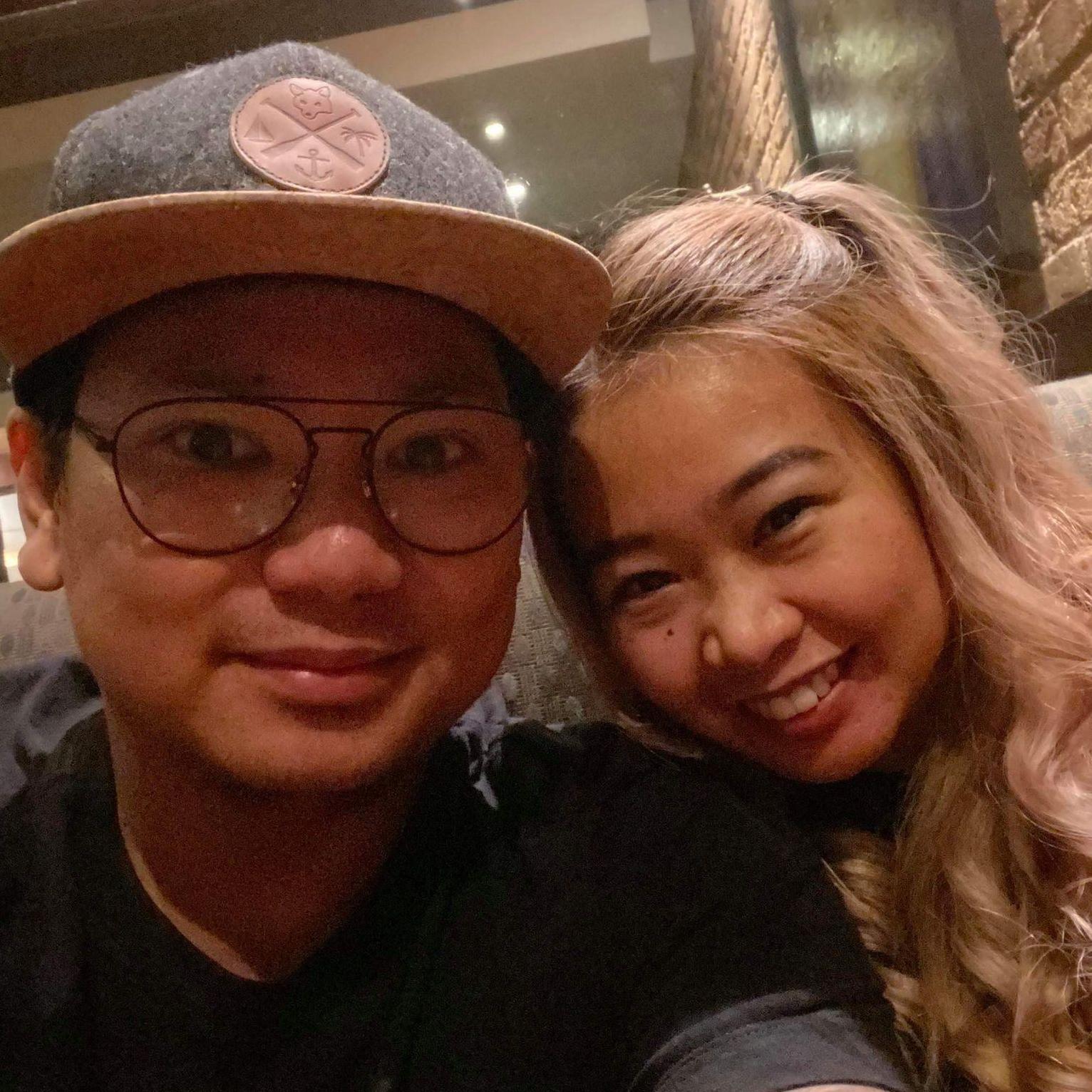 Leah's birthday dinner at Keg's Steakhouse.