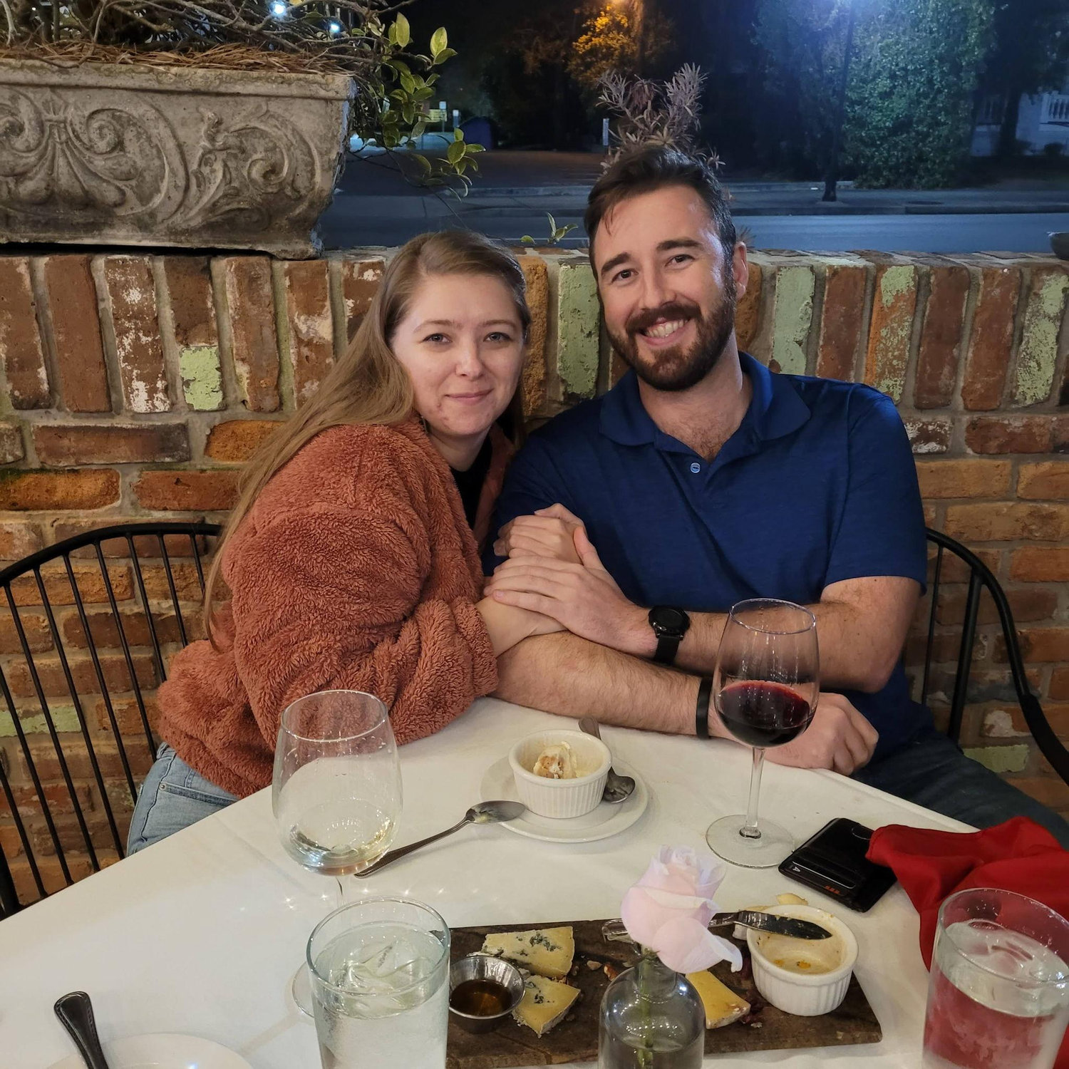 Valentine's Day dinner after our plans didn't work out.