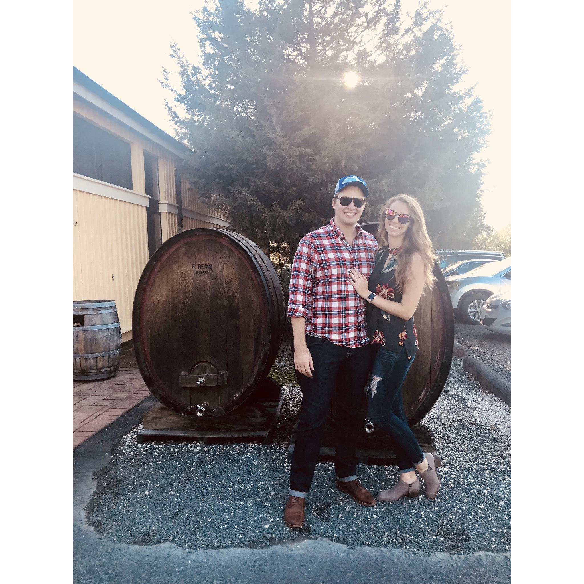 One of our favorite vineyards, Jefferson Vineyards