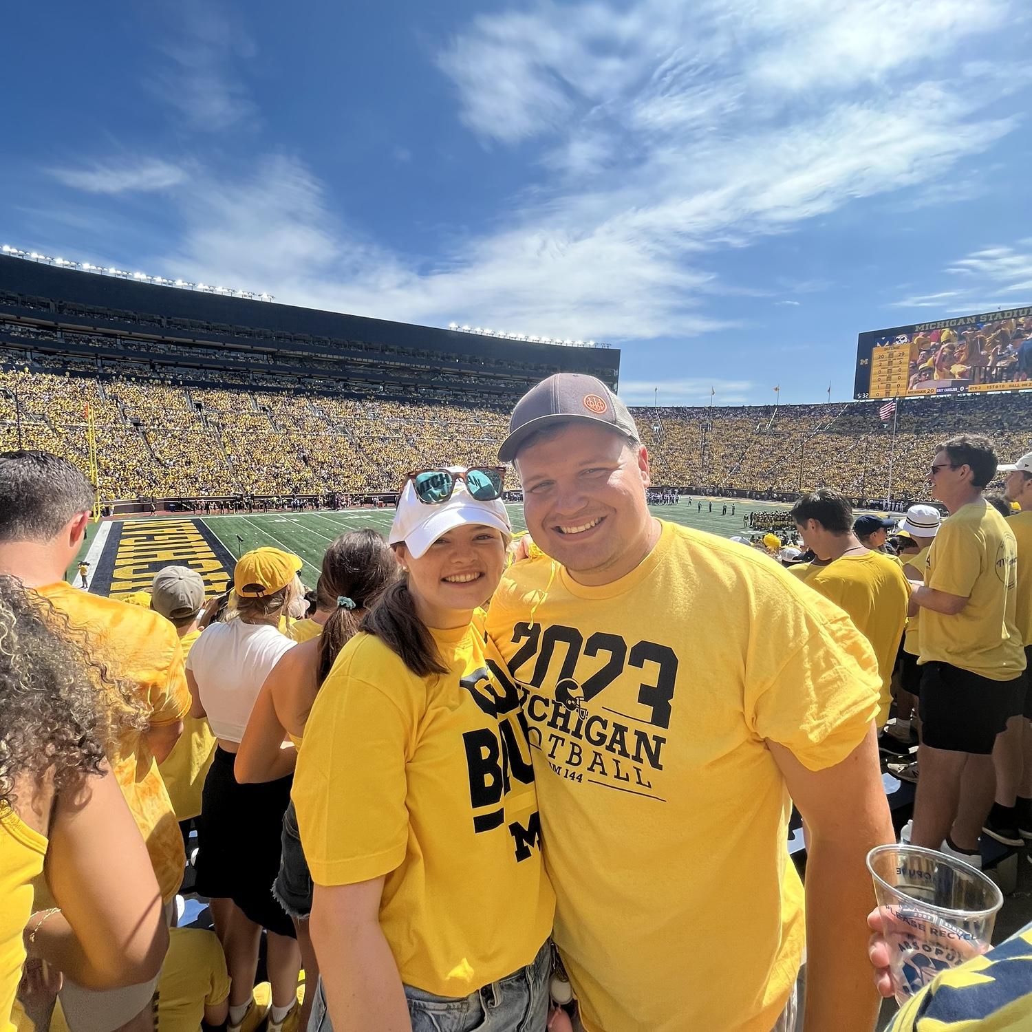 Fall 2023:
John started his first year of law school at Michigan & Sydney started teaching in North Carolina.