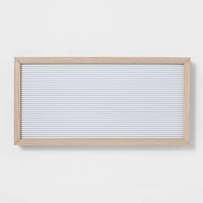 20"x 10" Letterboard White - Room Essentials&#8482;