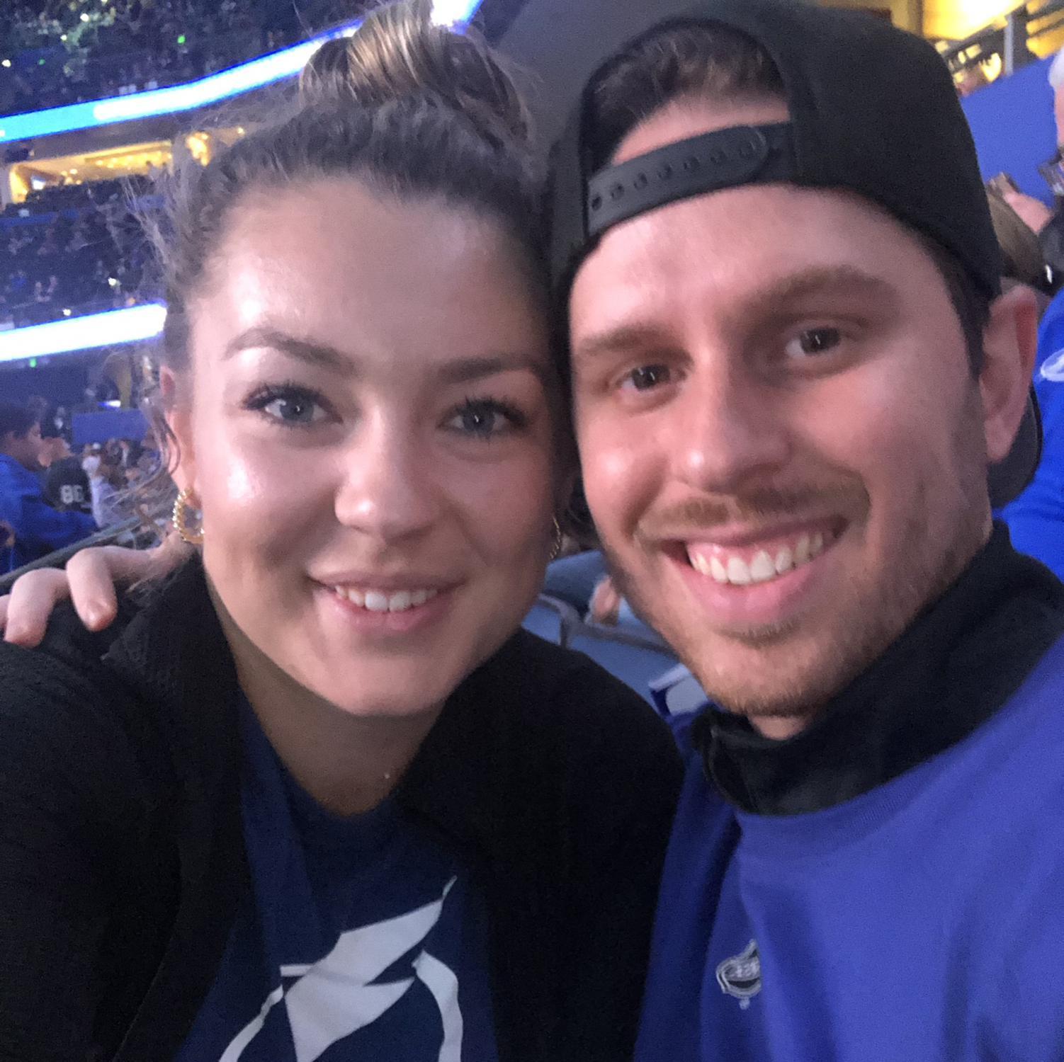 10/19/2021 Lightning game at Amalie Arena.