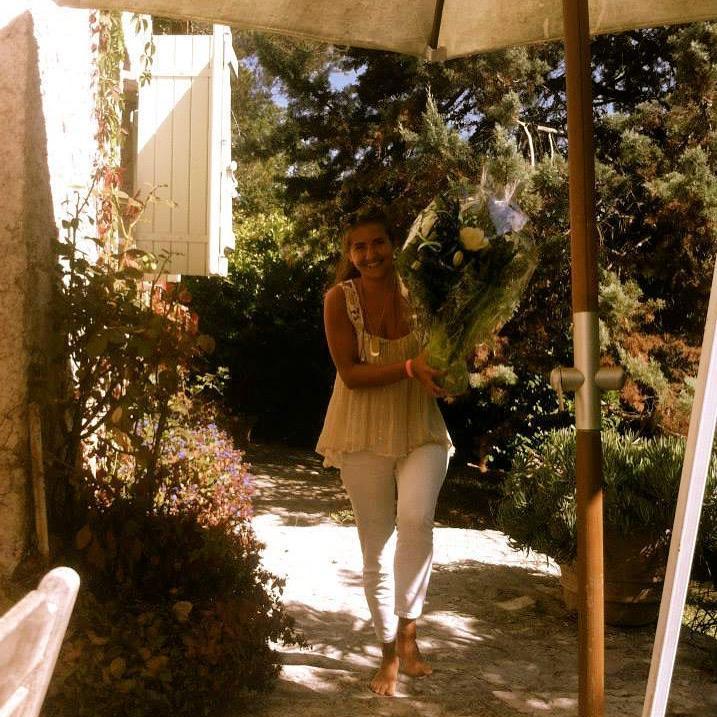 The famous Bouquet Jay worked to hard to have delivered to me in France.