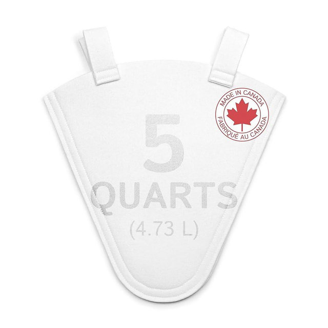 The Felt Store Synthetic Maple Syrup Filter Cone – Reusable Heavy-Duty Filter for Clear Syrup, Easy to Mount or Hang, Food-Grade Material, Maple Syrup Strainer - 5 Quarts