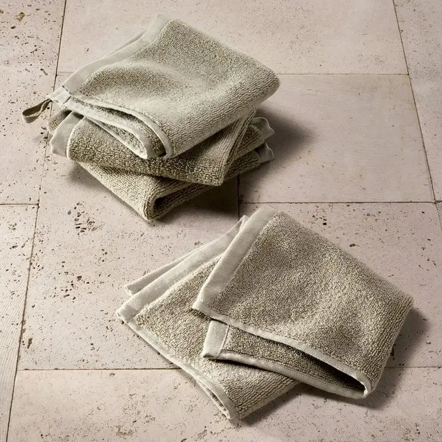 4pk Modal Washcloths Olive - Casaluna™