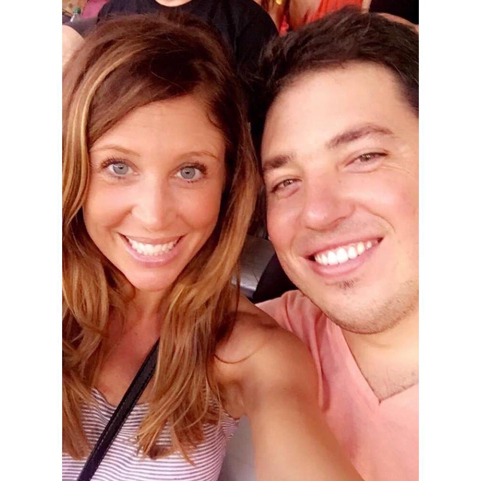 Our first Rowdy's game in Saint Pete