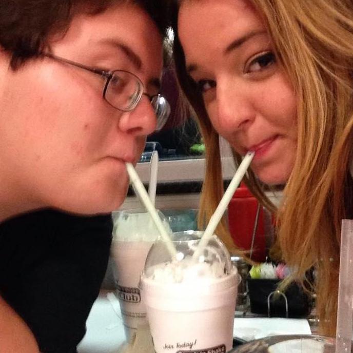 Milkshake dates were a must when we first got together.