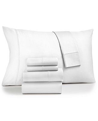 Sydney 6-Pc. Queen Sheet Set, 825-Thread Count Egyptian Blend, Created for Macy's