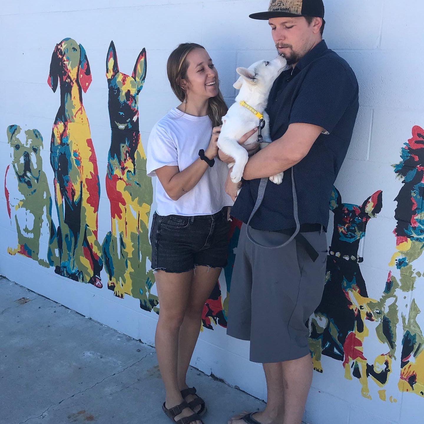 Opal's adoption day!