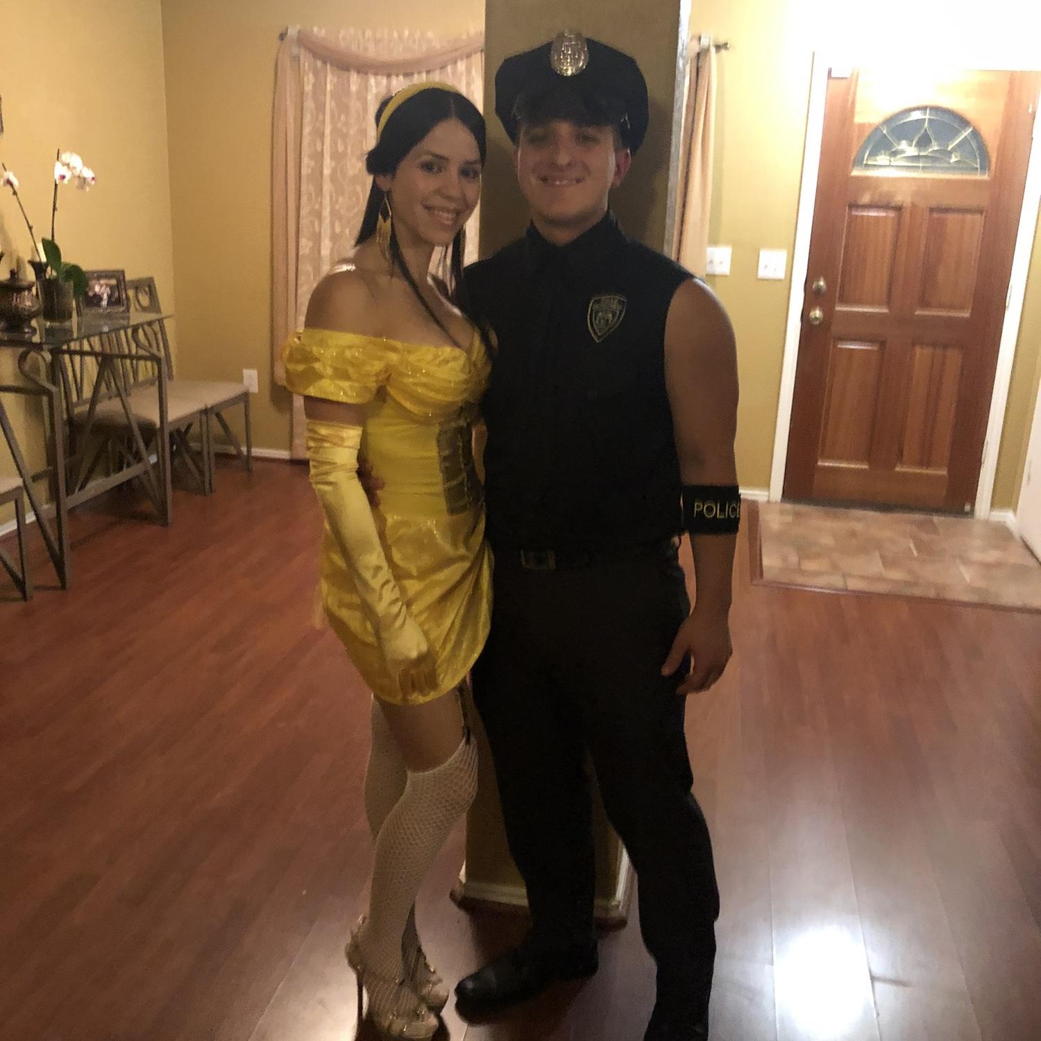 Our first picture together 🥰