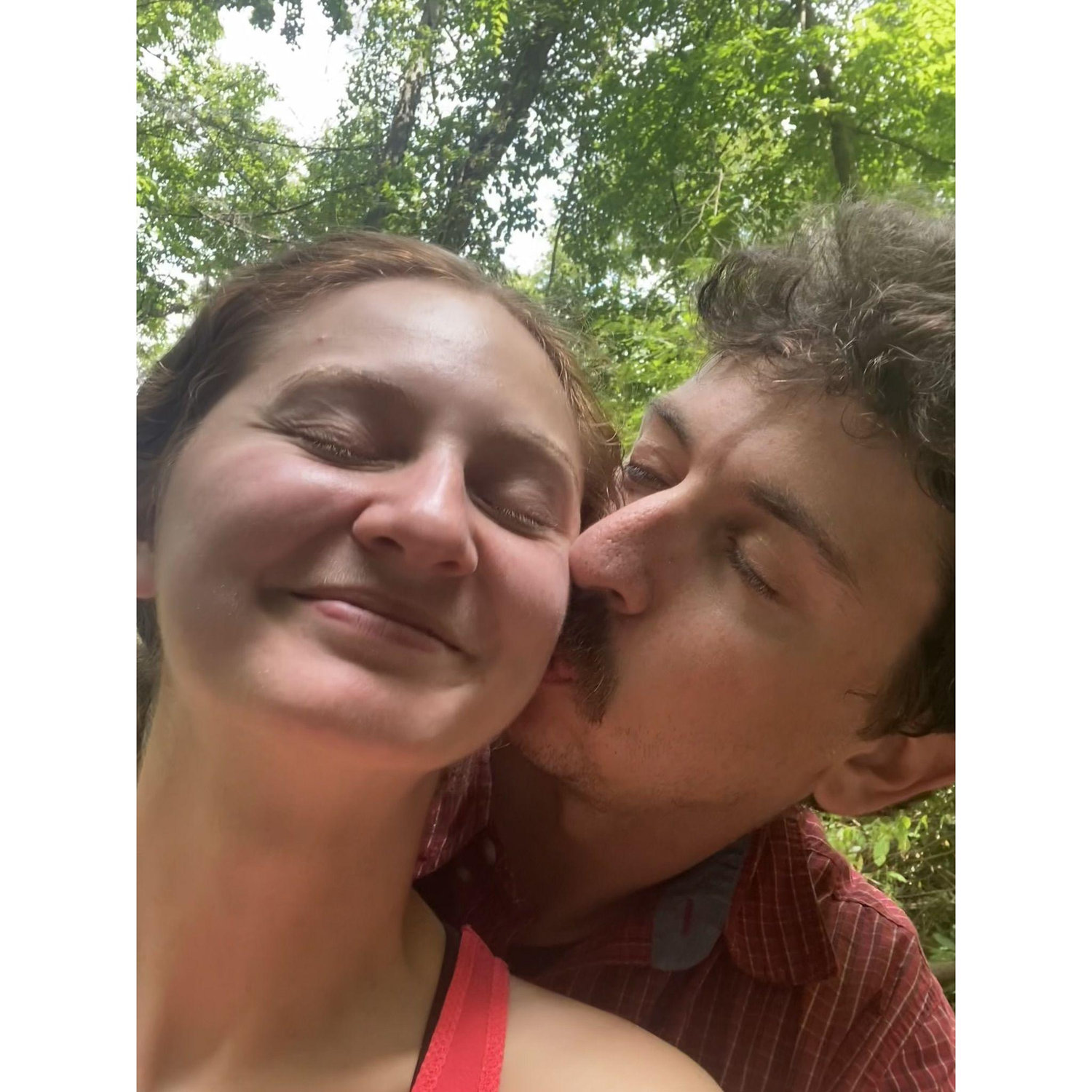 When I got back from training, Andrew came to visit - one of the first things we did was go hiking!