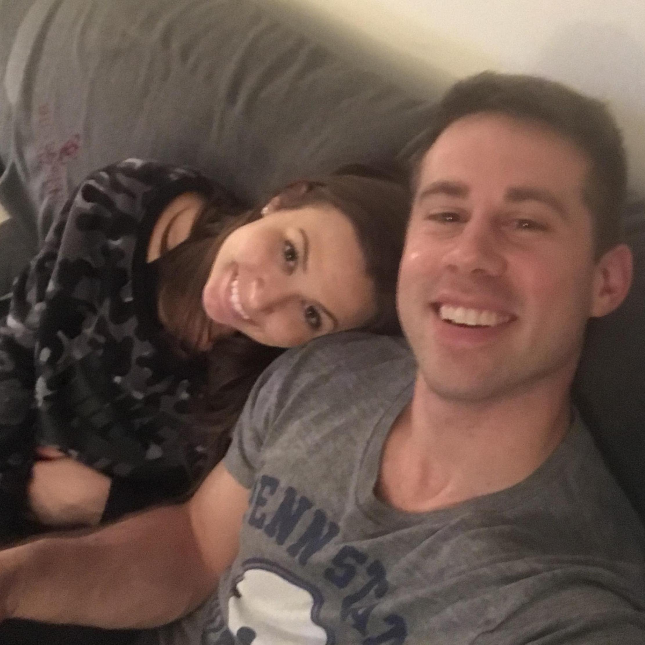 Our first photo together!