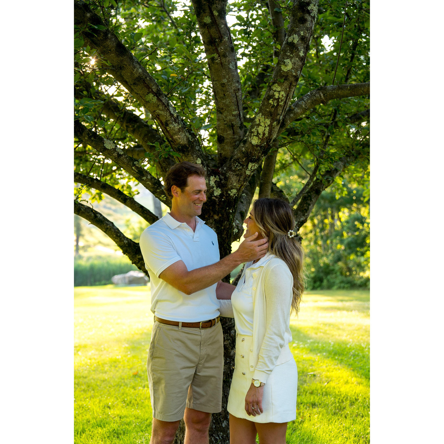 Photoshoot at Proctor-Pittsford Country Club- where Carl grew up, and where Rachel continues to grow her love for golf and the mountains!