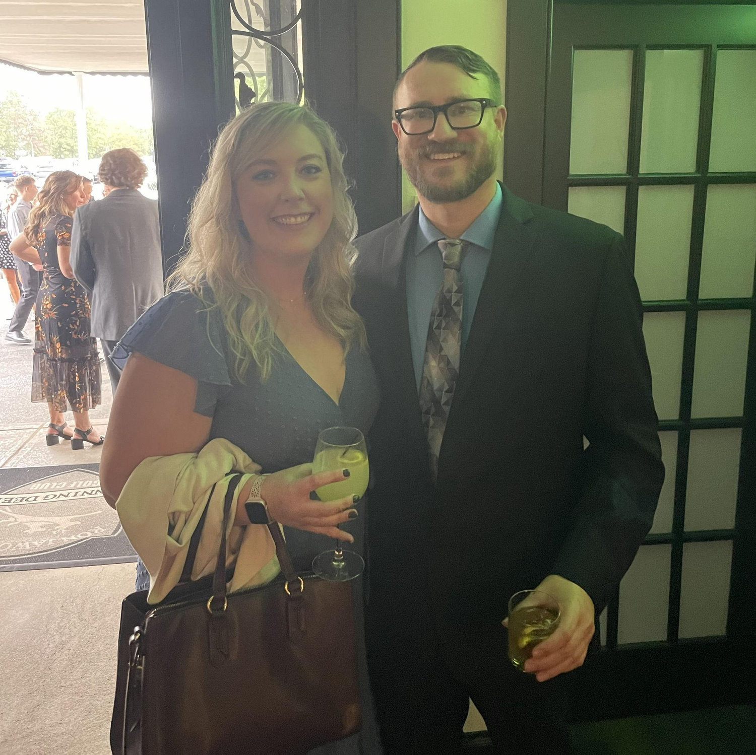 Getting all dressed up for a family wedding