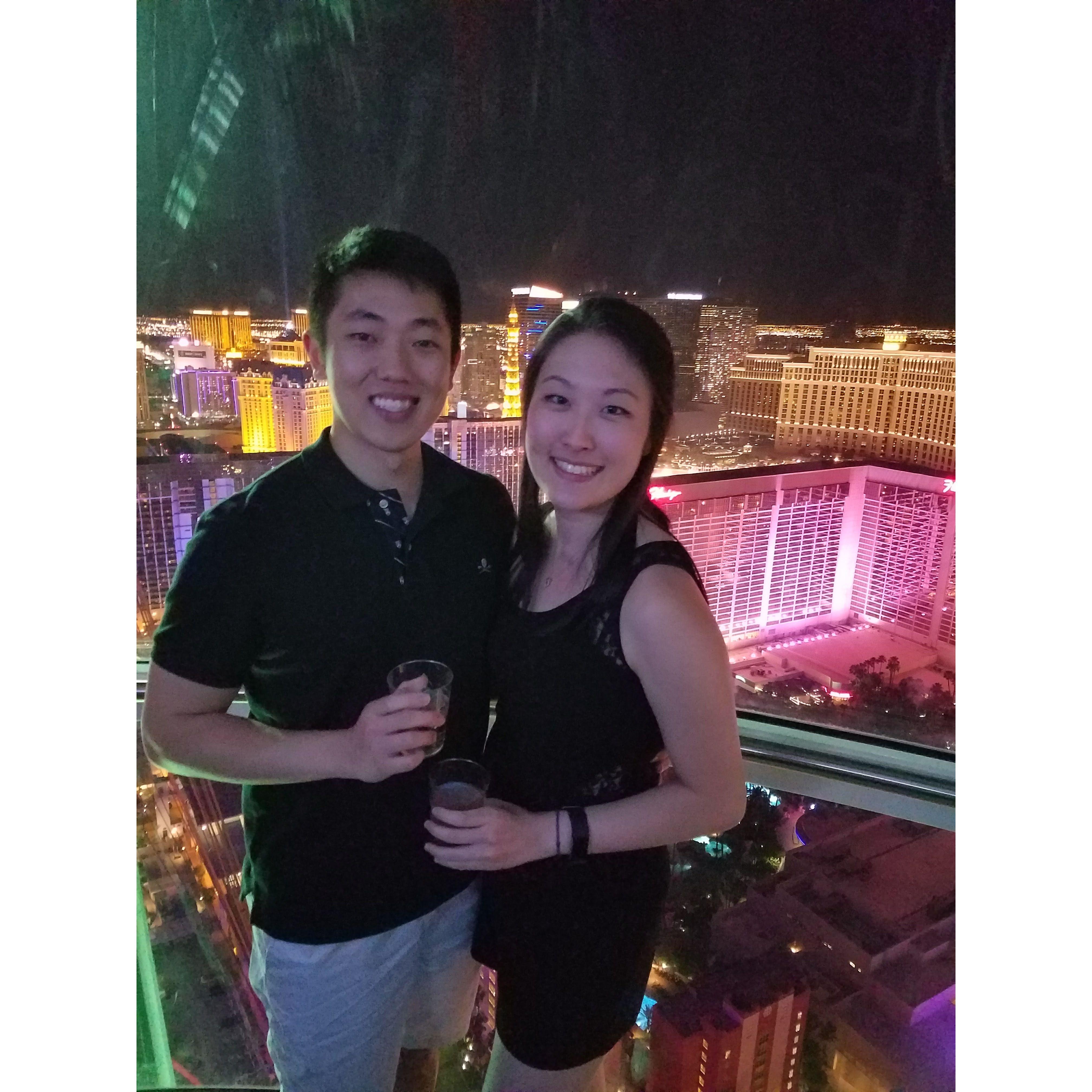 Jun 2017: Our very first vacation together as a couple - obviously stopped by Vegas after visiting Kevin's family