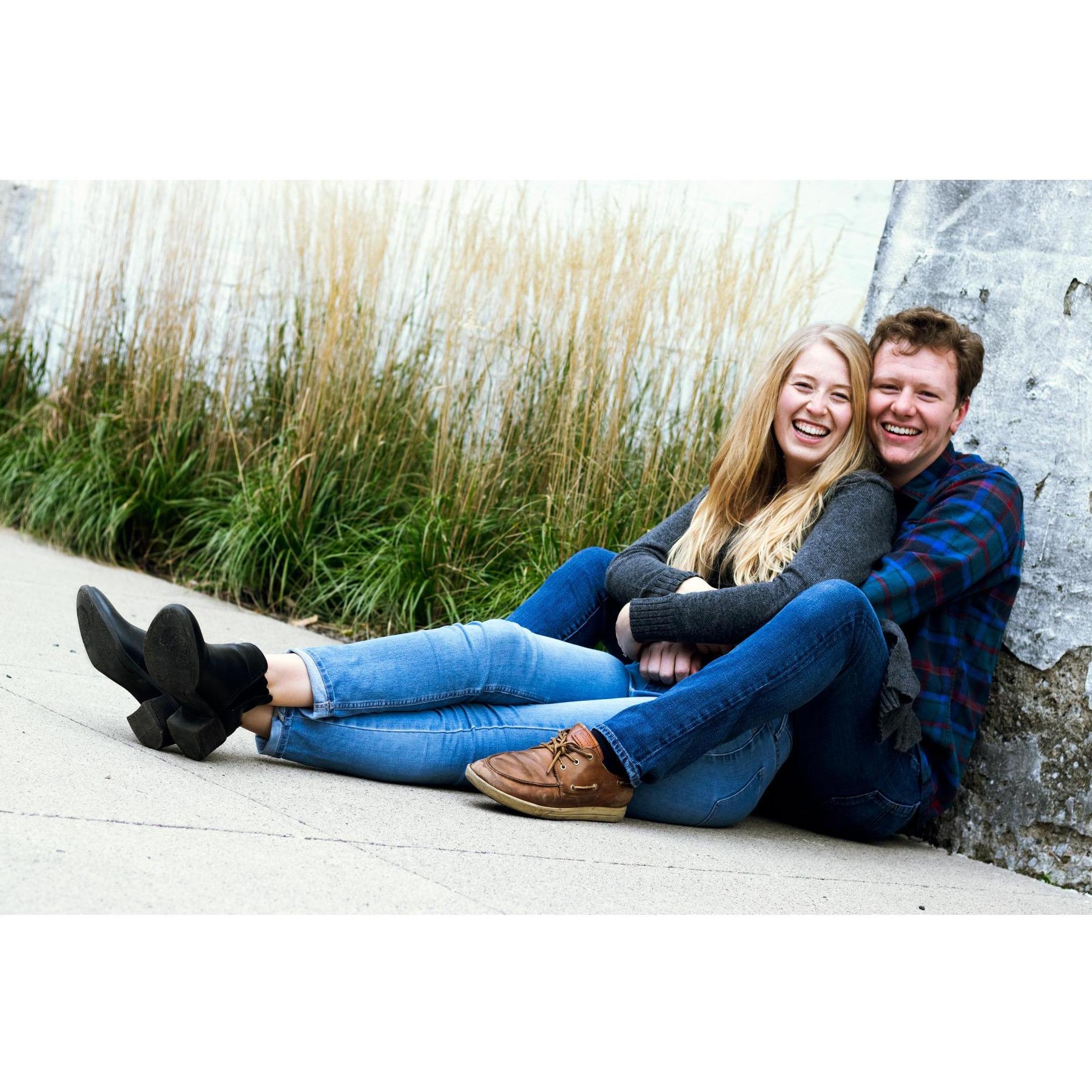 Our friend from high school, Michelle, took this lovely photo for us!