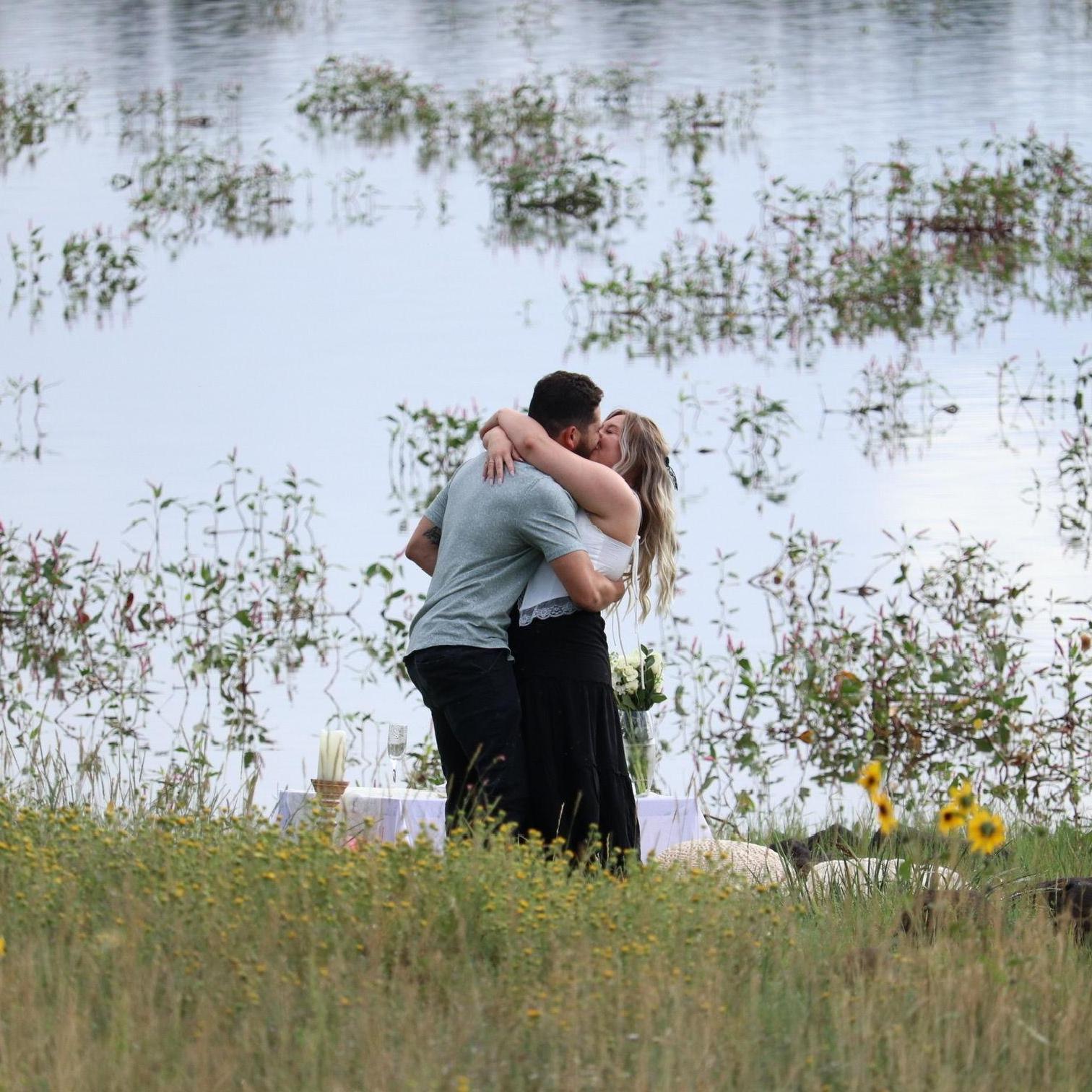 September 2nd, 2023 -- The day he proposed -- Lake Mary, Flagstaff, Az