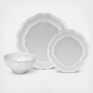 Impressions 12-Piece Dinnerware Set with Cereal Bowl, Service for 4