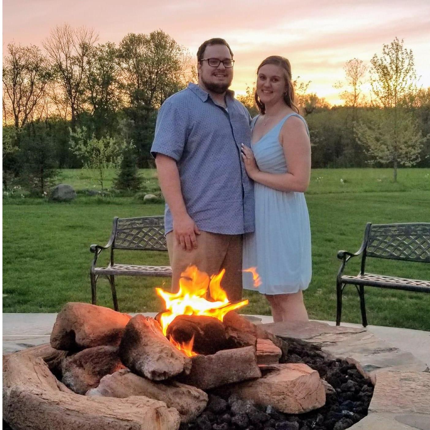 Spring 2018: Attended Kadie's wedding after graduating school and moving into our first apartment