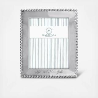 Personalized Pearled Frame