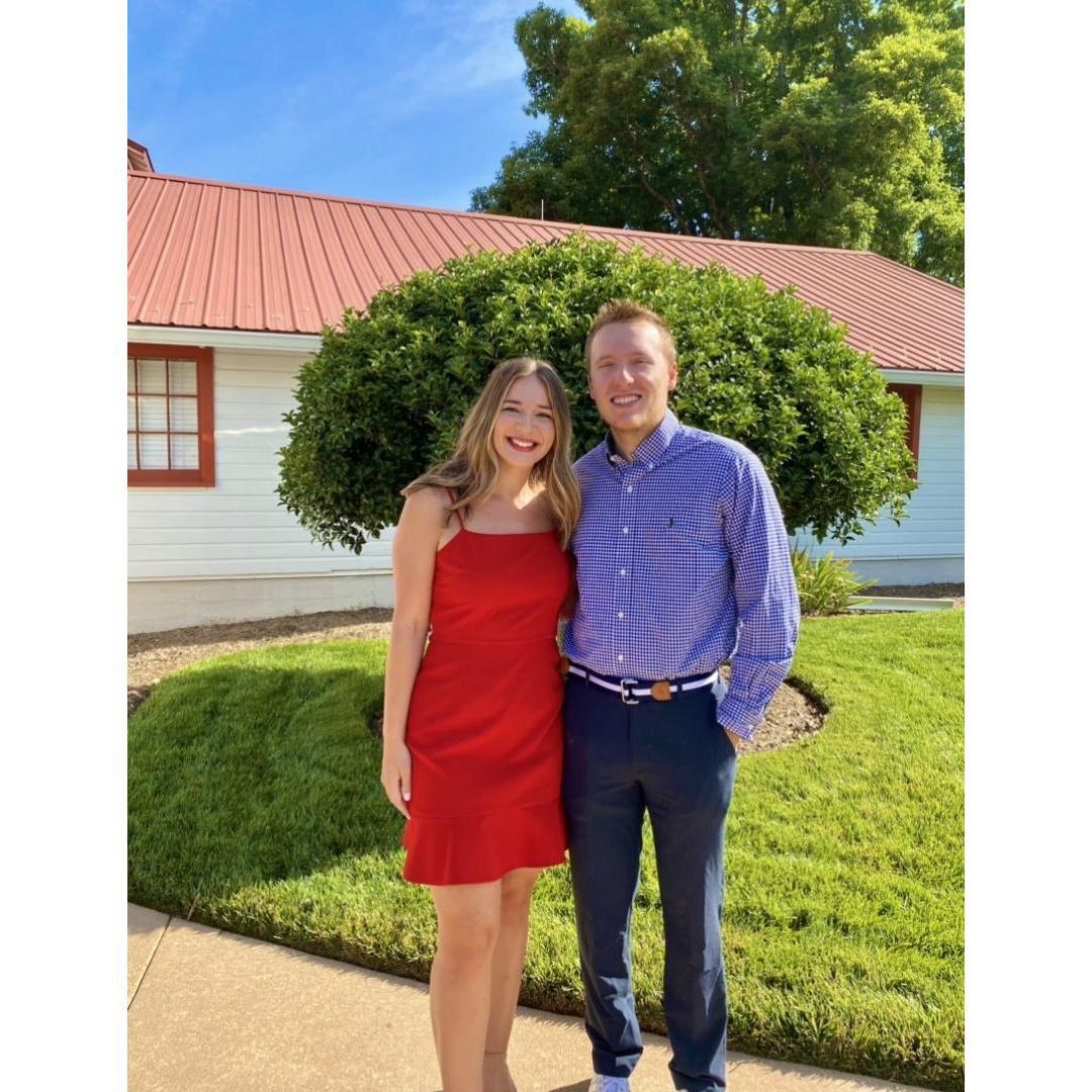 June 25th, 2021- The day Annie finished her 1st year of PA school and received her white coat! It was a tough year but Alec had been so supportive and was so proud 🥰