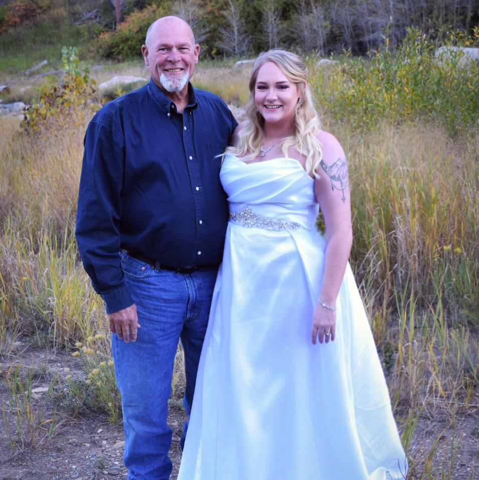 Cydney and her father Doug