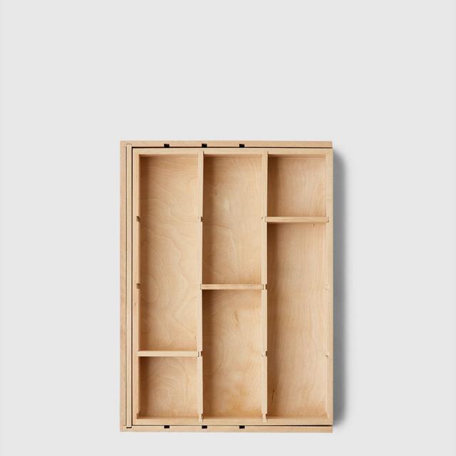 Birch Utensil Organizing Tray