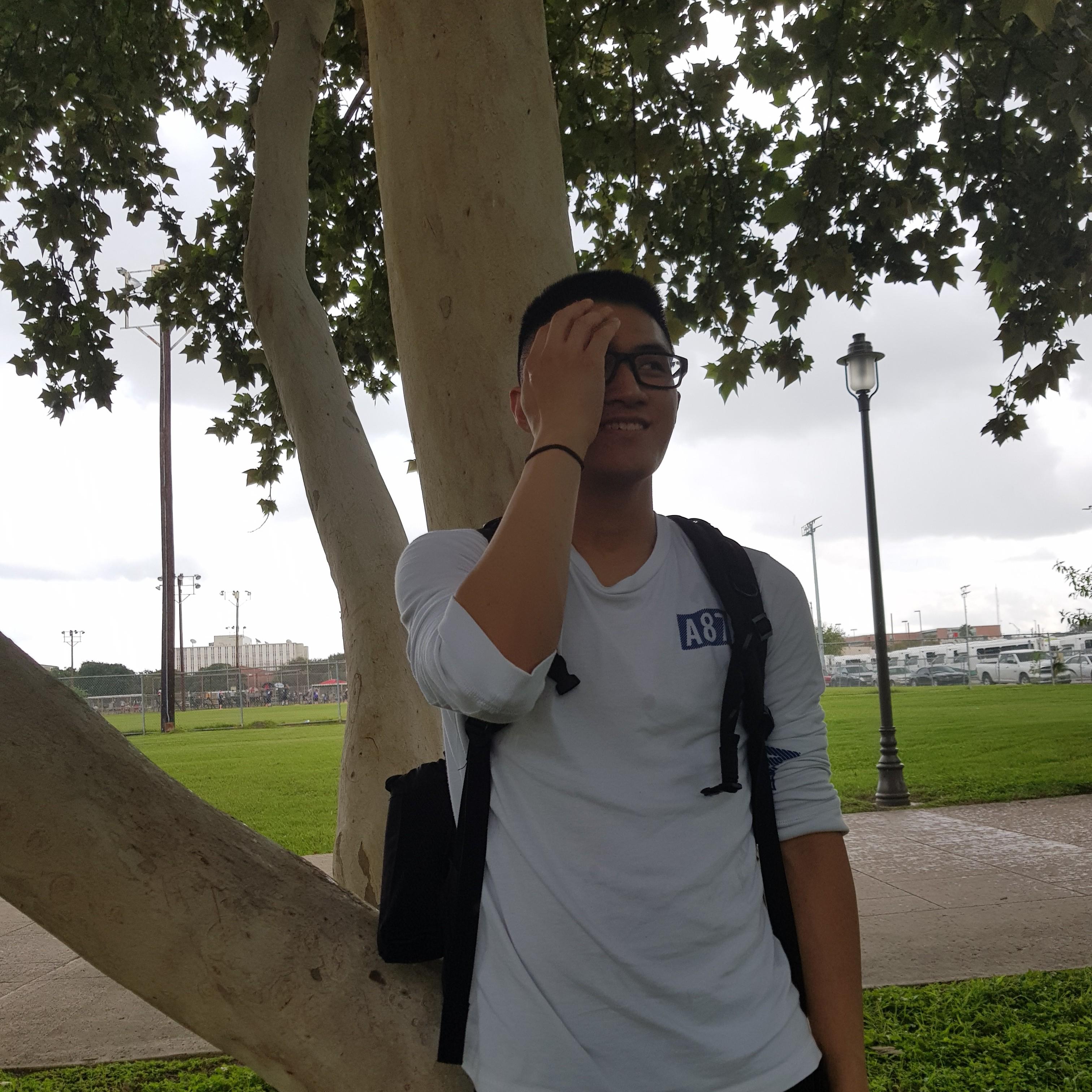 i made him take this photo