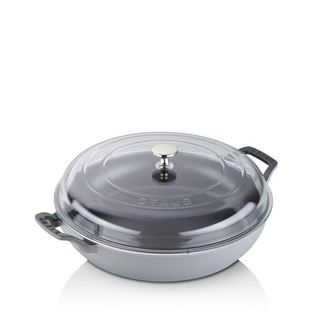 Staub 3.5-Quart Braiser with Glass Lid