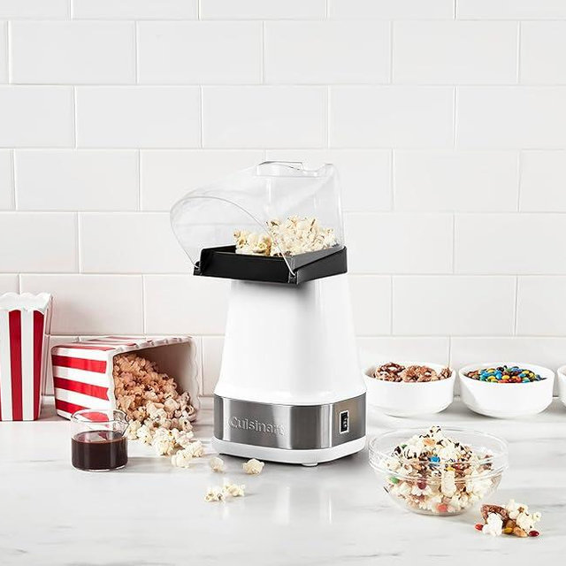 Cuisinart CPM-150W EasyPop Hot Air Popcorn Maker (White)