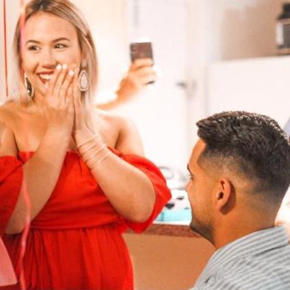 February 14, 2019. The day he asked her to be his forever <3