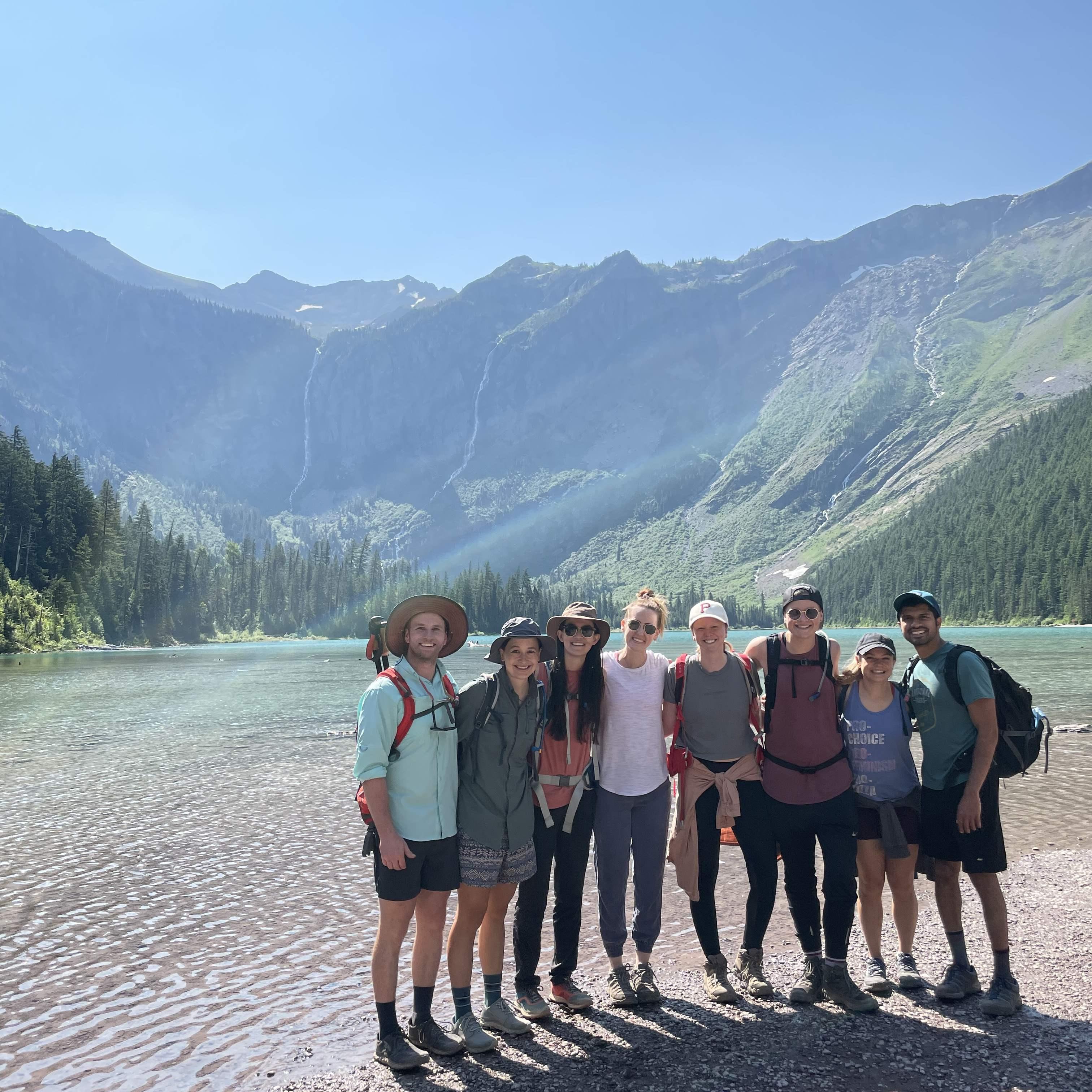 glacier national park w/ friends!